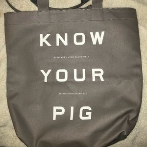 Everlane x Edible School Yard tote - Know Your Pig